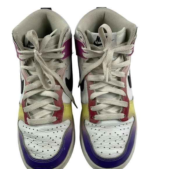 Nike Dunk High Summit Multi Color Sneaker FD0802-100 Womens Size 5.5 - Picture 4 of 8